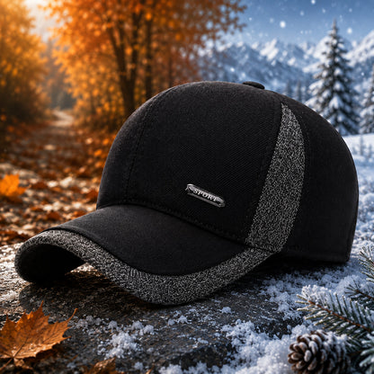 Earflap Baseball Cap 2 in 1