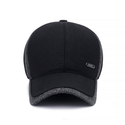 Earflap Baseball Cap 2 in 1
