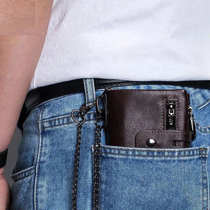 BullCaptain Premium Leather Wallet