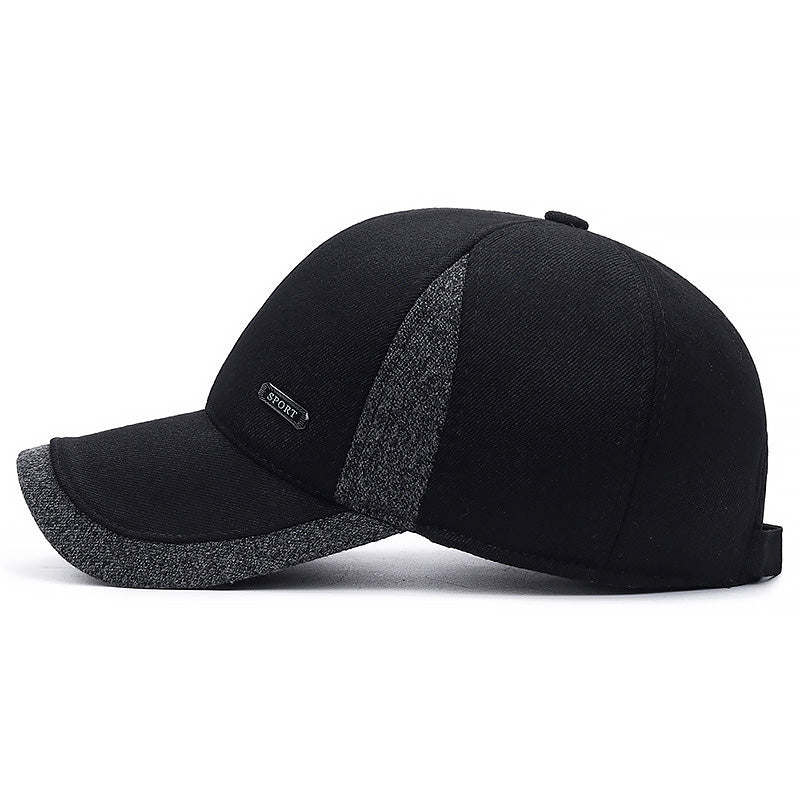 Earflap Baseball Cap 2 in 1