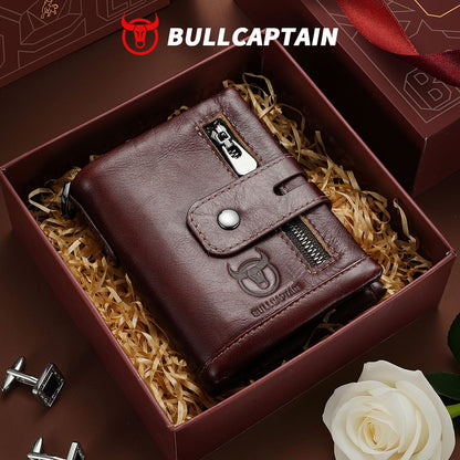 BullCaptain Premium Leather Wallet