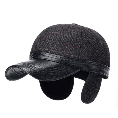 Men's Earflap Baseball Cap