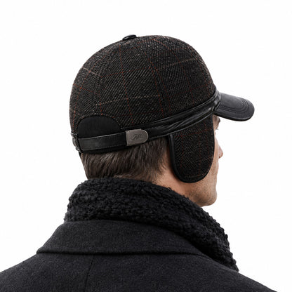 Men's Earflap Baseball Cap