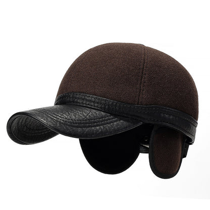 Men's Earflap Baseball Cap