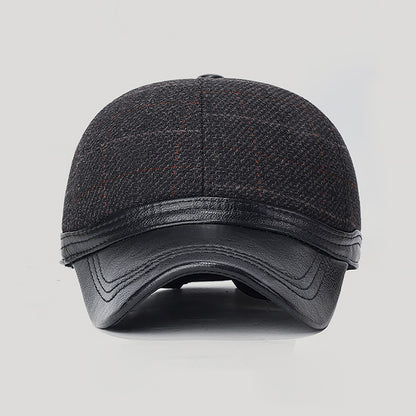 Men's Earflap Baseball Cap