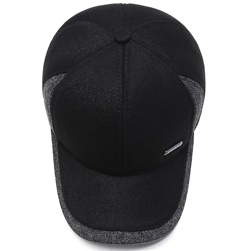 Earflap Baseball Cap 2 in 1