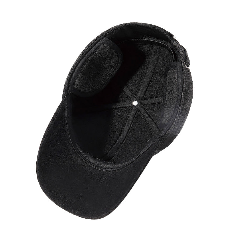 Earflap Baseball Cap 2 in 1